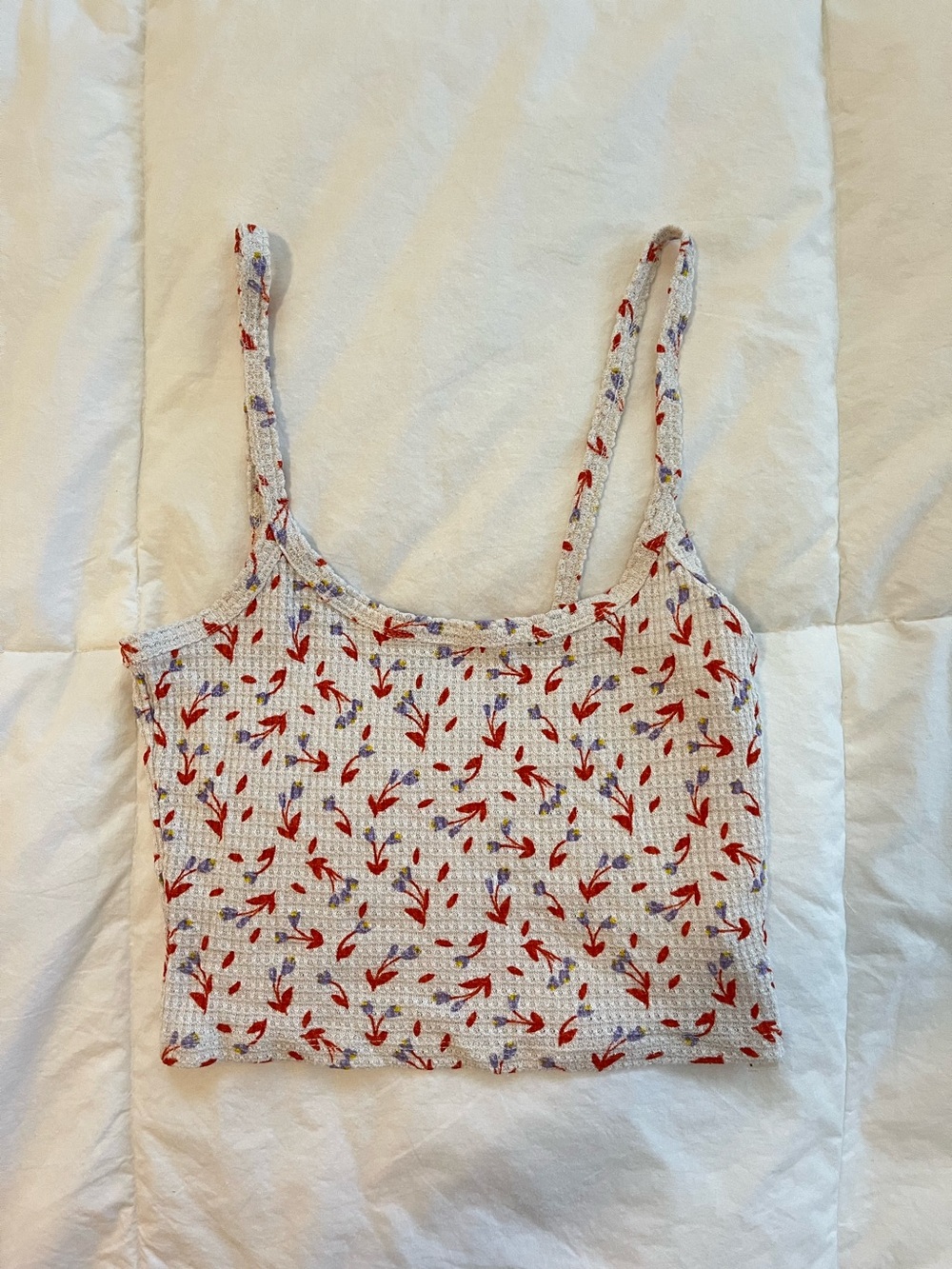 Free People Floral Tank